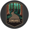 CONGAREE BLACK CARBON FIBER TIRE COVER