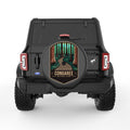 CONGAREE BLACK CARBON FIBER TIRE COVER