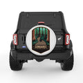 CONGAREE PEARL  WHITE CARBON FIBER TIRE COVER