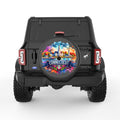 CONNECTICUT BLACK CARBON FIBER TIRE COVER