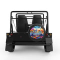 CONNECTICUT BLACK CARBON FIBER TIRE COVER FOR MOKE
