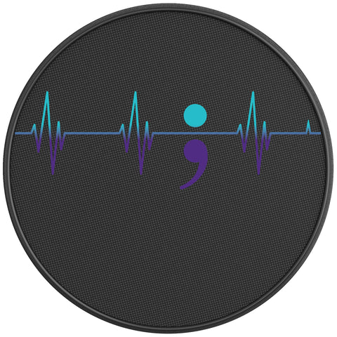 CONTINUE HEARTBEAT BLACK CARBON FIBER TIRE COVER