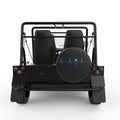 CONTINUE HEARTBEAT BLACK CARBON FIBER TIRE COVER FOR MOKE