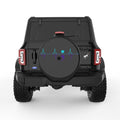 CONTINUE HEARTBEAT BLACK TIRE COVER