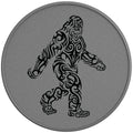 COOL TRIBAL BIGFOOT SILVER CARBON FIBER TIRE COVER
