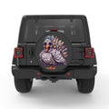 COOL TURKEY PEARL  WHITE CARBON FIBER TIRE COVER