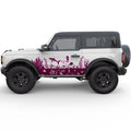 CORAL REEF SIDE GRAPHIC DECAL FITS 2021+ FORD BRONCO 2 DOOR