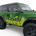CORAL REEF BODY GRAPHIC DECAL FITS 2023 FORD BRONCO 2 DOOR