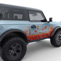 CORAL REEF DOOR DECAL FITS 2023 FORD BRONCO 2 DOOR