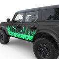 CORAL REEF DOOR DECAL FITS 2021+ FORD BRONCO 4 DOOR