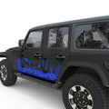 CORAL REEF DOOR DECAL FITS 2018+ JEEP WRANGLER 4 DOOR JLU