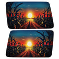CORN FIELD SUNSET QUARTER WINDOW DRIVER & PASSENGER DECALS