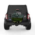 COUNTRY ROADS TAKE ME HOME BLACK TIRE COVER
