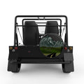 COUNTRY ROADS TAKE ME HOME BLACK TIRE COVER FOR MOKE