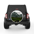 COUNTRY ROADS TAKE ME HOME WHITE TIRE COVER