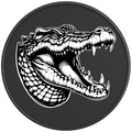 CROCODILE BLACK CARBON FIBER TIRE COVER