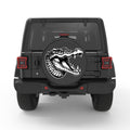 CROCODILE PEARL  WHITE CARBON FIBER TIRE COVER