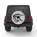 CROCODILE WHITE TIRE COVER