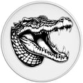 CROCODILE WHITE TIRE COVER