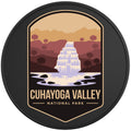 CUHAYOGA VALLEY BLACK TIRE COVER