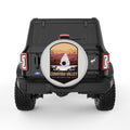 CUHAYOGA VALLEY SILVER CARBON FIBER TIRE COVER