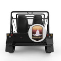 CUHAYOGA VALLEY WHITE CARBON FIBER TIRE COVER FOR MOKE