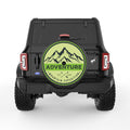 CUSTOMISABLE MOUNTAIN EXPEDITION BLACK CARBON FIBER TIRE COVER
