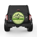 CUSTOMISABLE MOUNTAIN EXPEDITION BLACK TIRE COVER