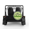 CUSTOMISABLE MOUNTAIN EXPEDITION WHITE CARBON FIBER TIRE COVER FOR MOKE
