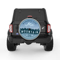 CUSTOMISABLE OUTDOOR ADVENTURE IS OUT THERE SILVER CARBON FIBER TIRE COVER