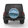 CUSTOMISABLE OUTDOOR ADVENTURE IS OUT THERE BLACK TIRE COVER