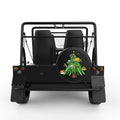CUTE CAT CHRISTMAS TREE BLACK TIRE COVER FOR MOKE
