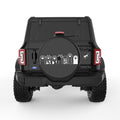 CUTE CAT PAWS BLACK TIRE COVER