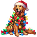 CHRISTMAS GOLDEN RETRIEVER