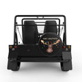 CUTE CHRISTMAS MOOSE BLACK TIRE COVER FOR MOKE