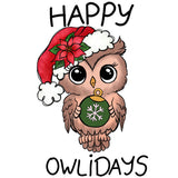 CUTE CHRISTMAS OWL