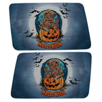 CUTE TEDDY BEAR HALLOWEEN QUARTER WINDOW DRIVER & PASSENGER DECALS