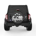 CAMP SQUAD BLACK TIRE COVER