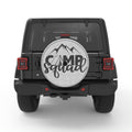CAMP SQUAD WHITE TIRE COVER