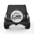 CAMP SQUAD SILVER CARBON FIBER TIRE COVER
