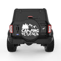 CAMPING CREW BLACK TIRE COVER