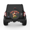 CANT CATCH ME BLACK TIRE COVER