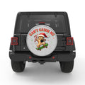 CANT CATCH ME WHITE TIRE COVER