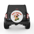 CANT CATCH ME PEARL  WHITE CARBON FIBER TIRE COVER