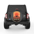 CAPITOL REEF BLACK CARBON FIBER TIRE COVER