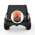 CAPITOL REEF WHITE TIRE COVER