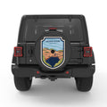 CARLSBAD CAVERNS BLACK CARBON FIBER TIRE COVER