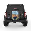 CARLSBAD CAVERNS BLACK TIRE COVER