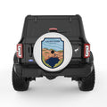 CARLSBAD CAVERNS PEARL  WHITE CARBON FIBER TIRE COVER