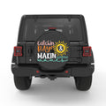 CATCHIN RAYS AND MAKIN WAVES BLACK CARBON FIBER TIRE COVER